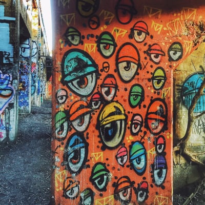 Graffiti Pier by null