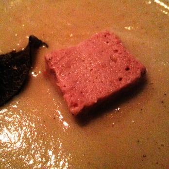 Le Papillon - Duck Royale in Salsify Soup - French Near Me - San Jose, California