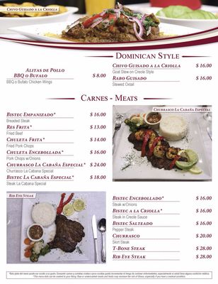 Menu photo 3 La Cabaña Restaurant & Lounge Brentwood, NY