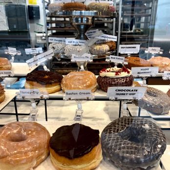 Kane's Donuts-Rt. 1 - Donut display - Donuts Near Me - Saugus, Massachusetts