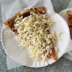 Little Vincent's Pizza - Cold cheese slice
