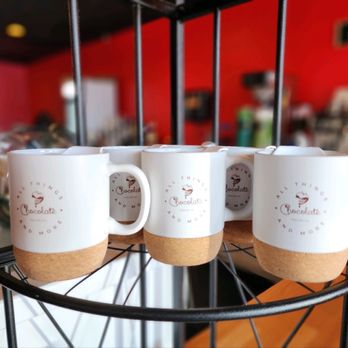 All Things Chocolate & More - four coffee mugs - Chocolatiers & Shops Near Me - Richmond Hill, Georgia All Things Chocolate & More - four coffee mugs - Chocolatiers & Shops Near Me - Richmond Hill, Georgia