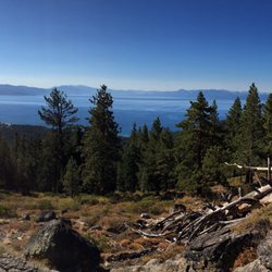 Spur Trail View - View of Lake Tahoe at the summit of the Spur Trail