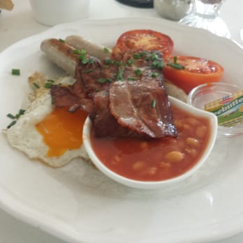 Cafe Little Britain - The rest of the Large English breakfast - Breakfast & Brunch Near Me - Vienna, 9
