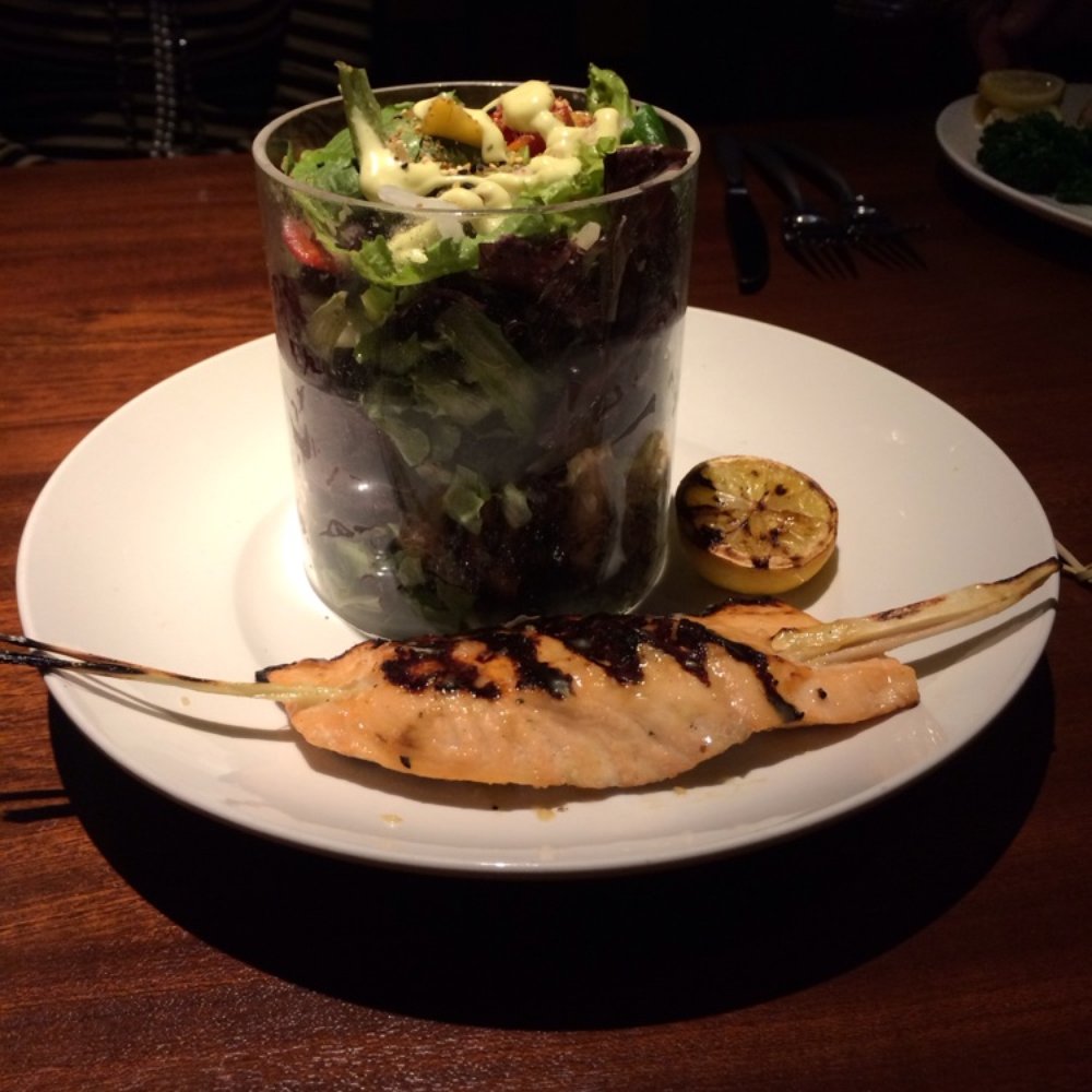 Seasons 52 - Lemongrass Salmon Salad - New American Near Me - Houston, Texas Seasons 52 - Lemongrass Salmon Salad - New American Near Me - Houston, Texas