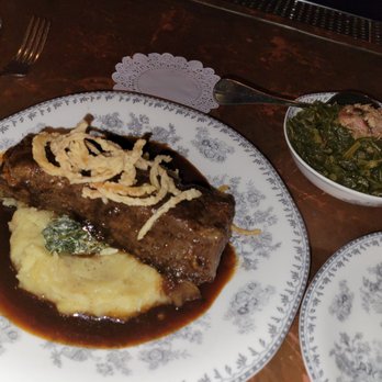 Virtue Restaurant - Beef short ribs/mash, & greens w/turkey - Southern Near Me - Chicago, Illinois Virtue Restaurant - Beef short ribs/mash, & greens w/turkey - Southern Near Me - Chicago, Illinois