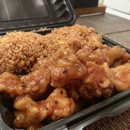 Orange Chicken Dinner Combination Orange Chicken Dinner Combination