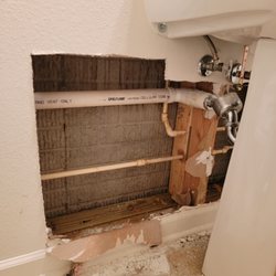 J C Home Services - Water damaged wall repair