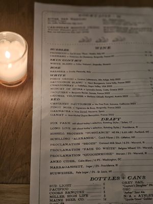Menu photo 5 River Bar Westerly, RI