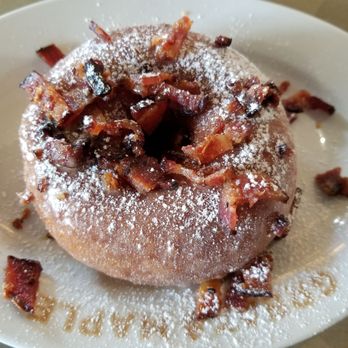 Great Maple - Maple bacon donut - New American Near Me - Newport Beach, California Great Maple - Maple bacon donut - New American Near Me - Newport Beach, California