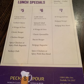 Peck & Pour - Chicken Wings Near Me - Norfolk, Virginia Peck & Pour - Chicken Wings Near Me - Norfolk, Virginia