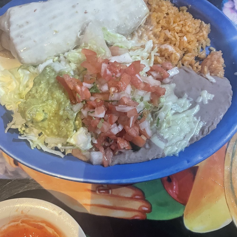 Casa Margarita - Chimichanga? Bit fried. - Mexican Near Me - Rayne, Louisiana
