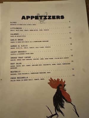 Menu photo 2 The Old Foundation Kenoza Lake, NY