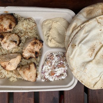 Hummus Labs - Chicken Kabob Platter - Mediterranean Near Me - Pasadena, California