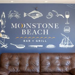 Moonstone Beach Bar & Grill - Hand painted waiting room mural