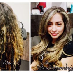 Retouch for one of my babes. Balayage and babylights. Haircut and blowout.