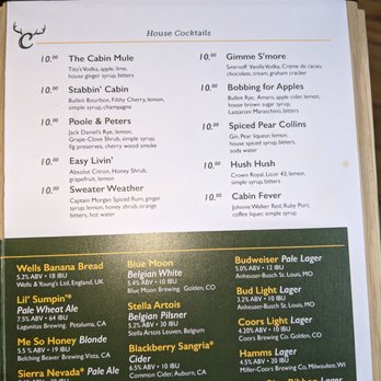 The Cabin - Cocktail Bars Near Me - Sacramento, California The Cabin - Cocktail Bars Near Me - Sacramento, California