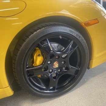 Car Code Auto Repair - Powder coated my calibers and wheel.  Looks awesome! Thx James and William! - Auto Repair Near Me - Walnut, California
