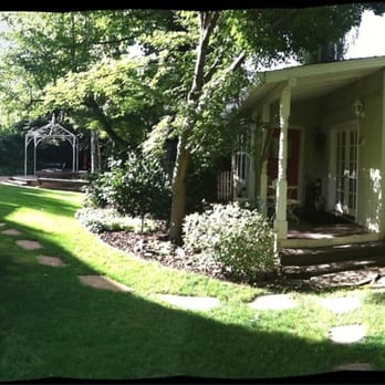The Seasons Bed and Breakfast - A panoramic view from the garden. This cottage holds the Moulin Rouge and Monet rooms. - Hotels Near Me - Placerville, California The Seasons Bed and Breakfast - A panoramic view from the garden. This cottage holds the Moulin Rouge and Monet rooms. - Hotels Near Me - Placerville, California