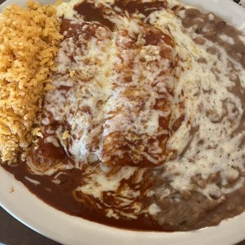 Rudy's - Two cheese Enchilada Combination - Mexican Near Me - Monrovia, California