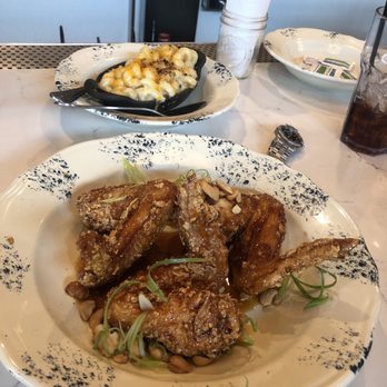 Whistle Britches - Plano - Honey & Soy Chicken Wings and Three Cheese Mac - American Near Me - Plano, Texas Whistle Britches - Plano - Honey & Soy Chicken Wings and Three Cheese Mac - American Near Me - Plano, Texas