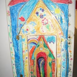 KunstWerkStatt-Malschule Marburg e.V. - Kunstwerk Eingang