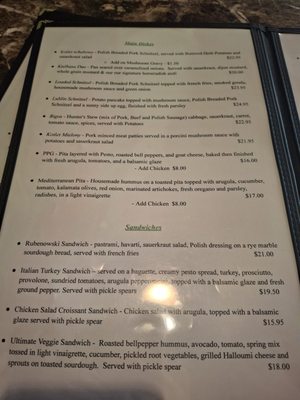Menu photo 1 Krystyna’s Polish American Cuisine Red Bluff, CA Menu photo 1 Krystyna’s Polish American Cuisine Red Bluff, CA