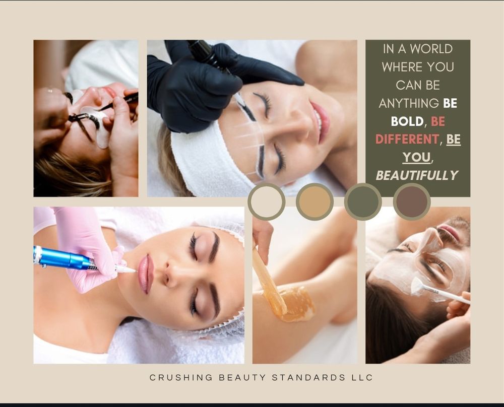 Crushing Beauty Standards Logo