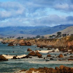 Sonoma Coast State Beach - Overview of the north view
