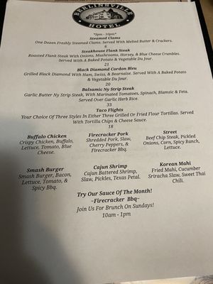 Menu photo 1 The Berlinsville Hotel Walnutport, PA Menu photo 1 The Berlinsville Hotel Walnutport, PA