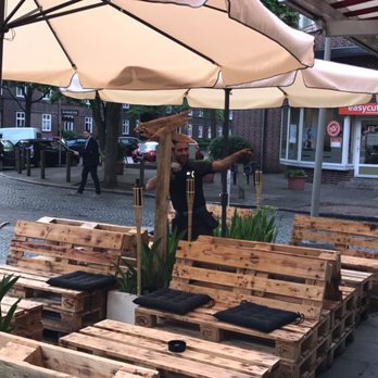 Edda's Eiscafé - Schön gestaltete Terasse - Ice Cream & Frozen Yogurt Near Me - Hamburg, HH