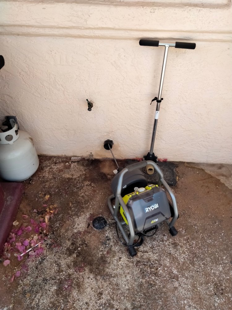Slide of plumbers crack plumbing