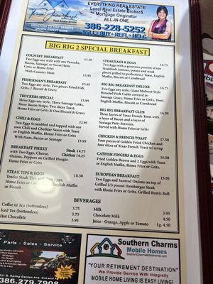 Menu photo 6 The Big Rig 2 Deland, FL