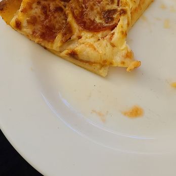 Bellacino's Pizza & Grinders - Cardboard with old cheese - Pizza Near Me - Richmond, Virginia