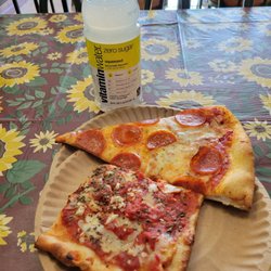 Russo's Pizza Shop - Grandma's and pepperoni