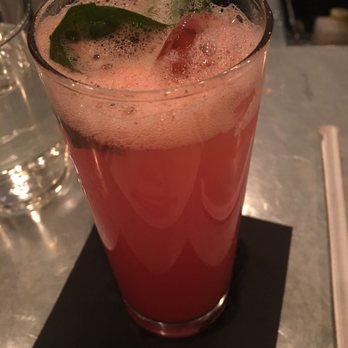 Little Beet Table - Strawberry basil drink - New American Near Me - New York, New York Little Beet Table - Strawberry basil drink - New American Near Me - New York, New York