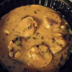 Old Town Pizza - This is after I drained some of the vomit sauce out of the pan. Just a disgrace. Start making and serving Papusas and Empinadas.