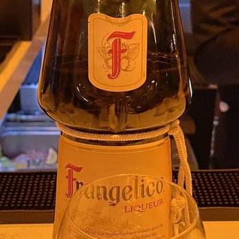 Olivia Restaurant & Rooftop - Frangelico bottle - Italian Near Me - Hollywood, Florida