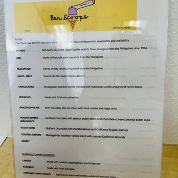 Ben Scoops - Ice Cream & Frozen Yogurt Near Me - Torrance, California Ben Scoops - Ice Cream & Frozen Yogurt Near Me - Torrance, California