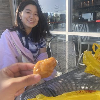 The Halal Guys - we forgot to take a pic of the food but this is a chicken nugget from mcdonald's my friend covered with resin - Halal Near Me - Tustin, California The Halal Guys - we forgot to take a pic of the food but this is a chicken nugget from mcdonald's my friend covered with resin - Halal Near Me - Tustin, California
