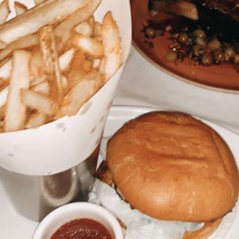 EPIC Steak - Smash Bacon-Cheese Burger & Fries - Steakhouses Near Me - San Francisco, California