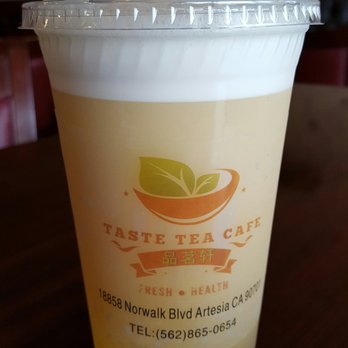 Taste Tea Cafe - Iced osmanthus oolong tea - Taiwanese Near Me - Artesia, California Taste Tea Cafe - Iced osmanthus oolong tea - Taiwanese Near Me - Artesia, California