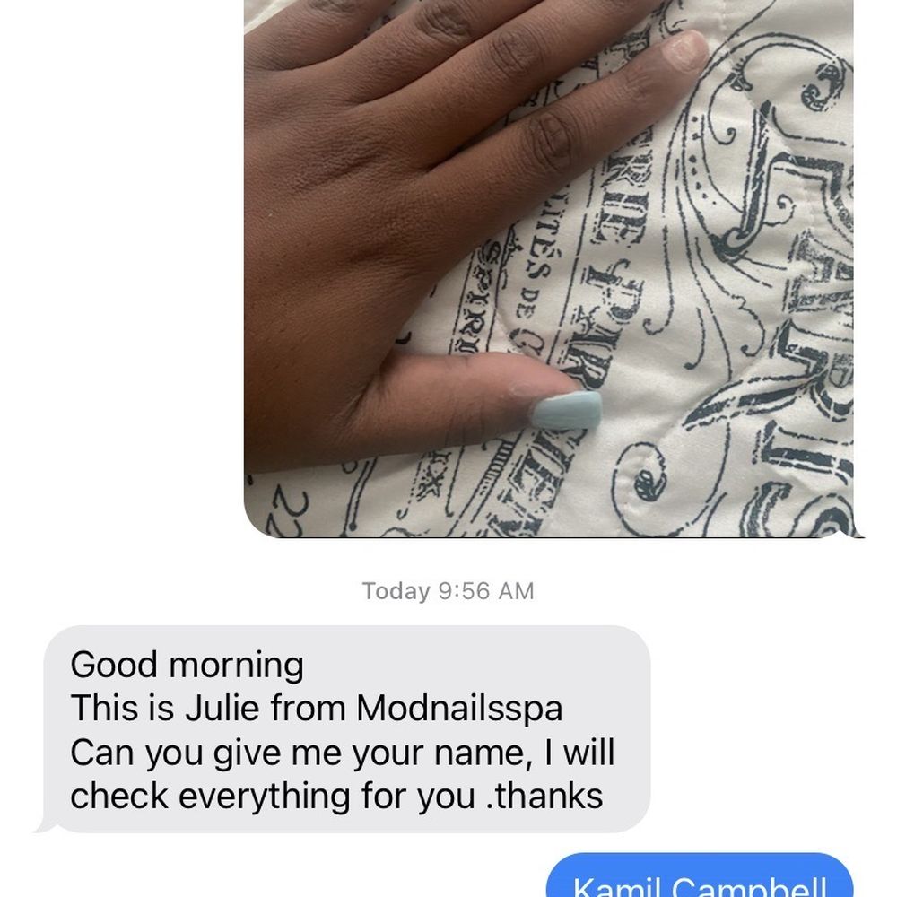 Mod Nail & Spa - I'm highly dissatisfied. I spent $149. For absolutely money wasted. I would never step foot in this nail shop again in my life. - Nail Salons Near Me - Spring, Texas