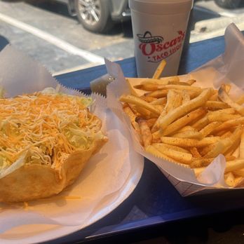 Oscar's Taco Shops - Beef Taco Salad, French Fries - Mexican Near Me - Nashville, Tennessee Oscar's Taco Shops - Beef Taco Salad, French Fries - Mexican Near Me - Nashville, Tennessee