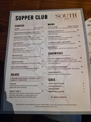 Menu photo 2 South Bar & Kitchen Pompano Beach, FL Menu photo 2 South Bar & Kitchen Pompano Beach, FL