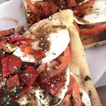 La Bistro - Red peppers fresh mozzarella tomato balsamic vinegrette yum - Salad Near Me - Coram, New York