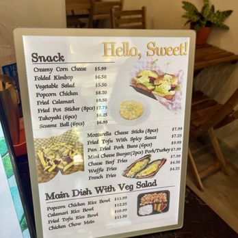 Hello Sweet - Snack Menu - Bubble Tea Near Me - Concord, California Hello Sweet - Snack Menu - Bubble Tea Near Me - Concord, California