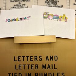 US Post Office - Greeting cards for Thomas & Susan go out today. Post Office is counted on! 09/12/26