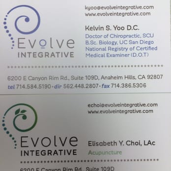 Evolve Integrative Health - Chiropractors Near Me - Anaheim Hills, California Evolve Integrative Health - Chiropractors Near Me - Anaheim Hills, California