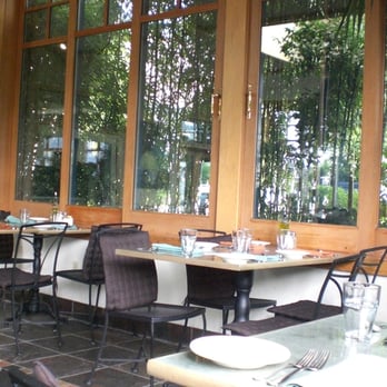 Cafe Flora - Indoor courtyard seating - Vegetarian Near Me - Seattle, Washington